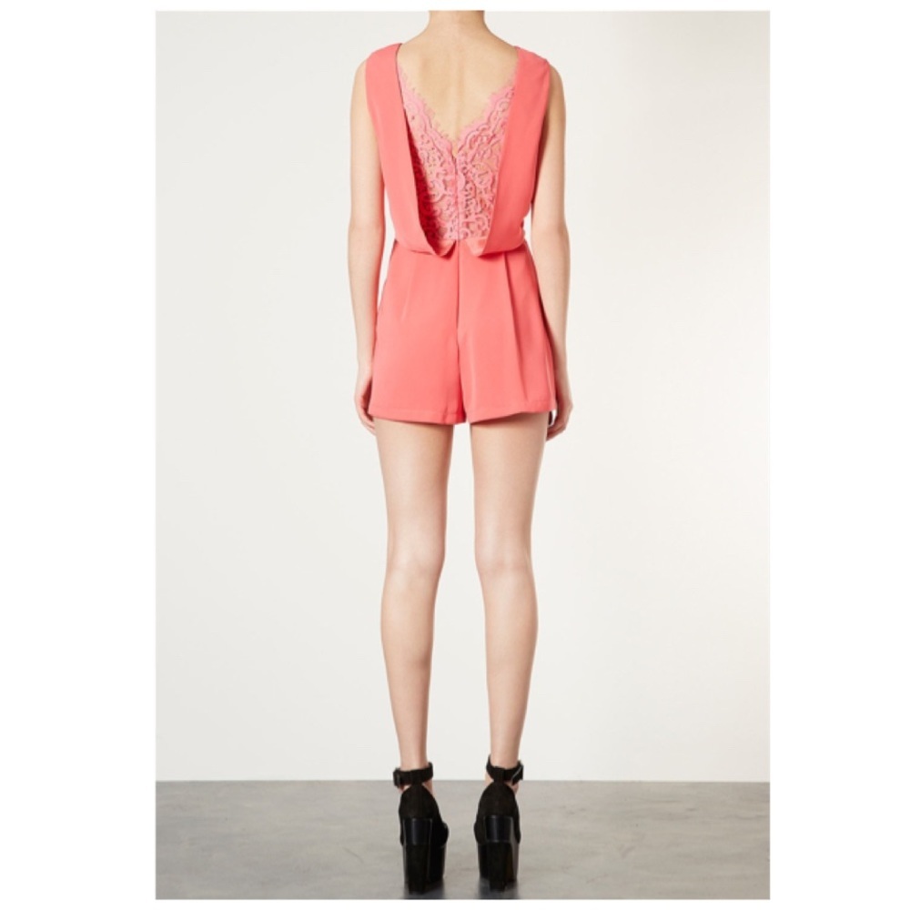 Topshop lace back rompers 2